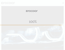 Tablet Screenshot of procolor.com.sg